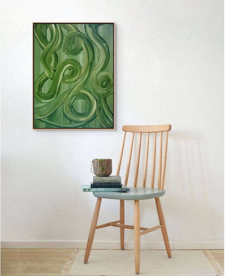 Original Abstract Expressionism Abstract Painting by Michelle Louis