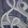 Pair of paintings together. Sold separately.