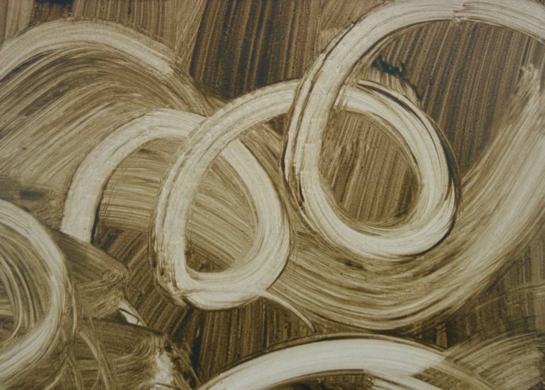 Original Abstract Expressionism Abstract Painting by Michelle Louis