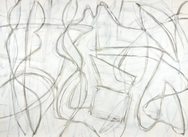 Original Abstract Expressionism Abstract Paintings by Michelle Louis