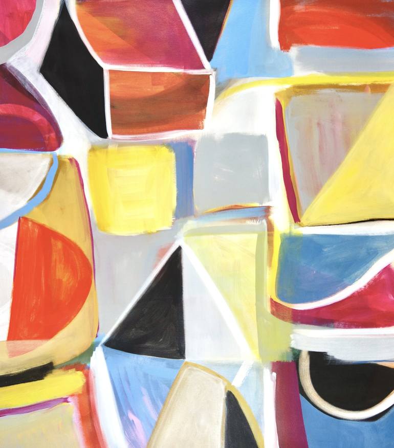 Original Abstract Expressionism Abstract Paintings by Michelle Louis