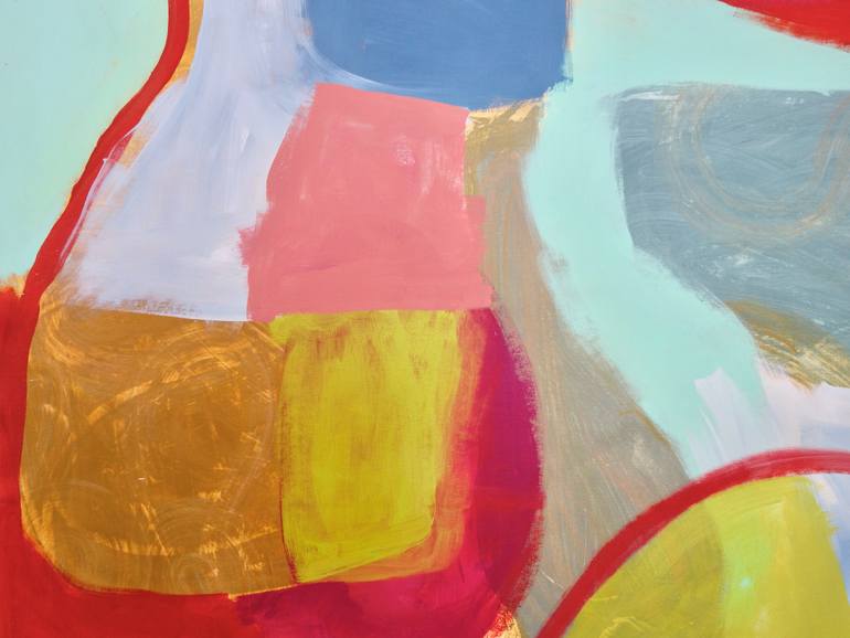 Original Abstract Expressionism Abstract Painting by Michelle Louis