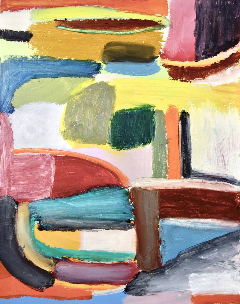 Print of Abstract Expressionism Abstract Paintings by Michelle Louis