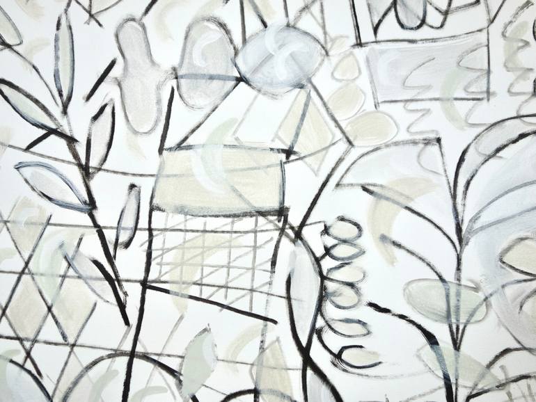 Original Abstract Expressionism Abstract Painting by Michelle Louis