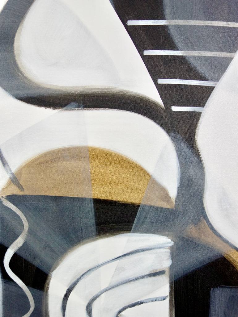 Original Abstract Expressionism Abstract Painting by Michelle Louis