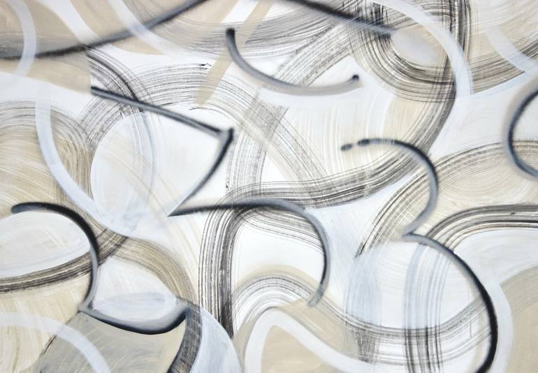 Original Abstract Expressionism Abstract Paintings by Michelle Louis