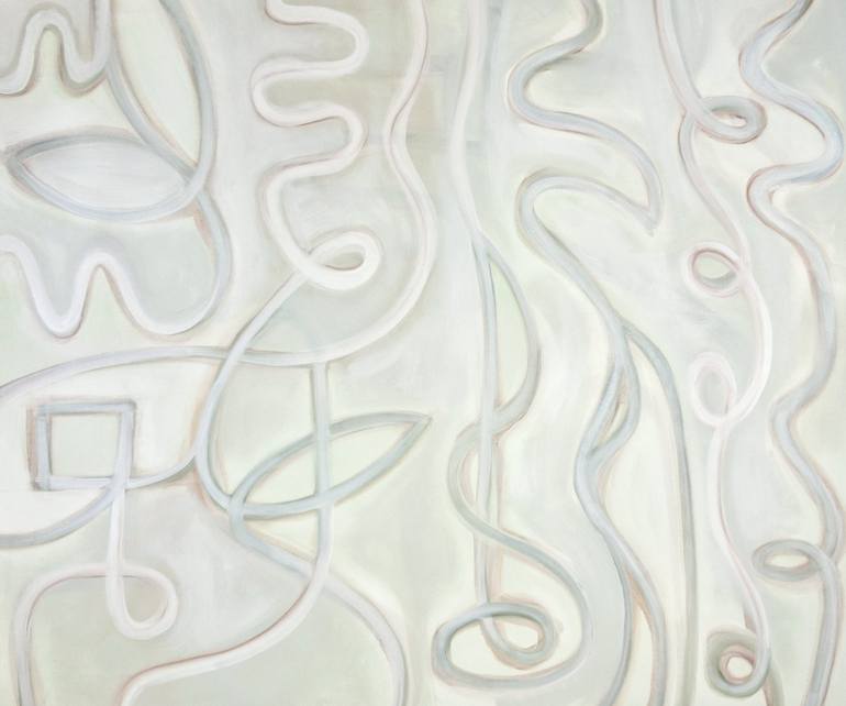 Original Abstract Expressionism Abstract Paintings by Michelle Louis