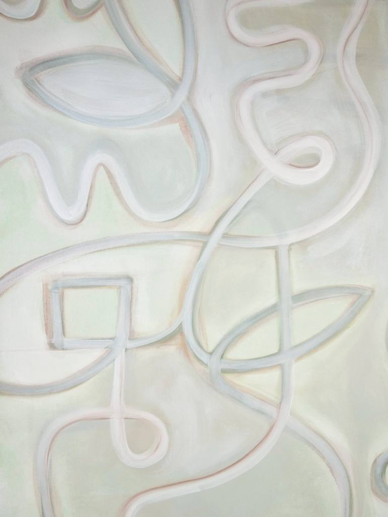 Original Abstract Expressionism Abstract Painting by Michelle Louis