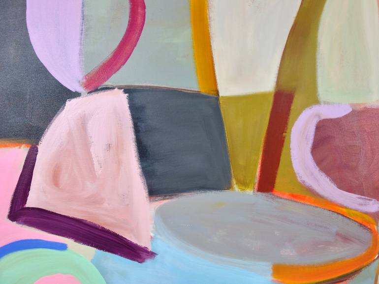 Original Abstract Expressionism Abstract Painting by Michelle Louis