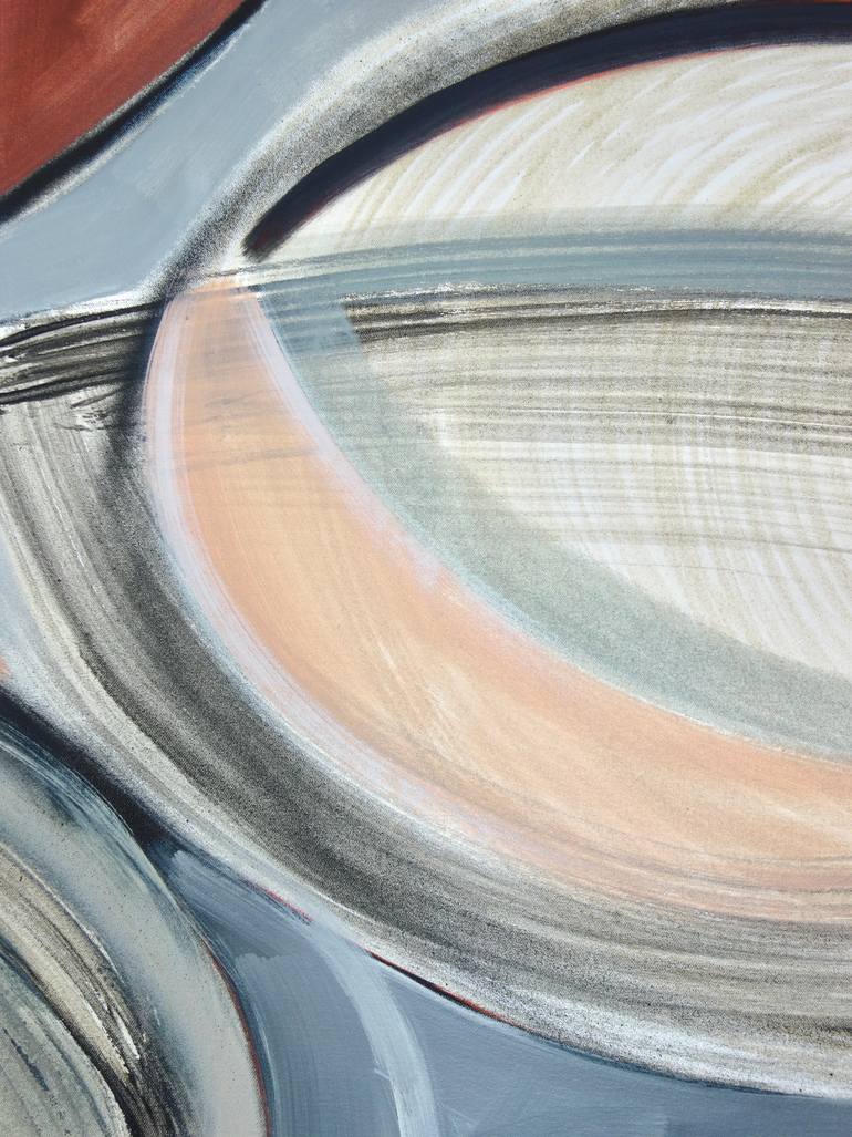 Original Abstract Expressionism Abstract Painting by Michelle Louis