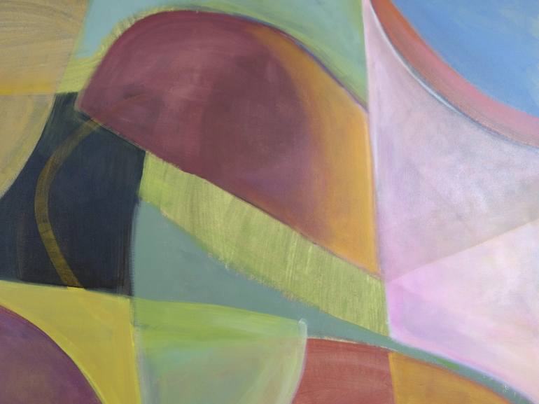 Original Abstract Expressionism Abstract Painting by Michelle Louis
