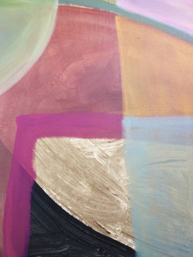 Original Abstract Expressionism Abstract Painting by Michelle Louis