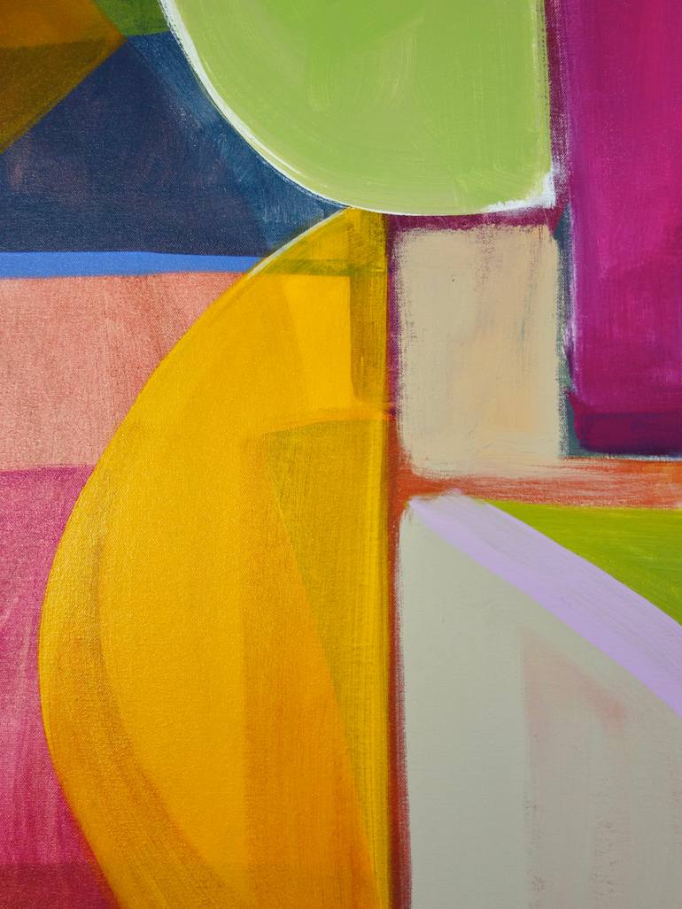 Original Abstract Expressionism Abstract Painting by Michelle Louis