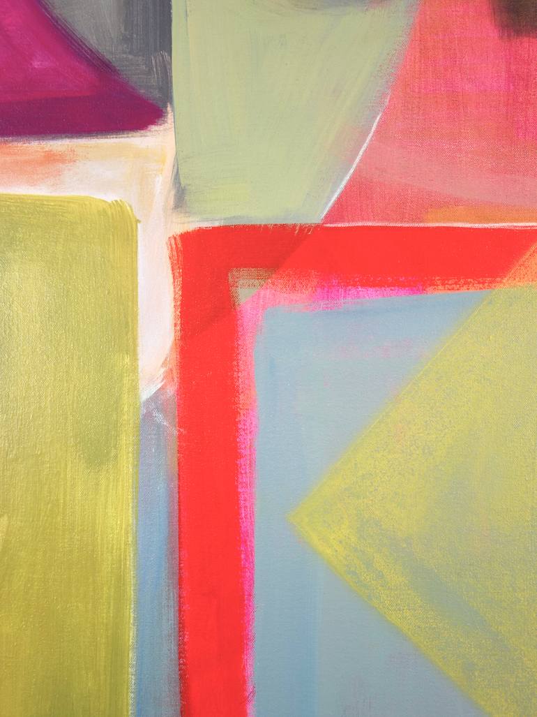 Original Abstract Expressionism Abstract Painting by Michelle Louis