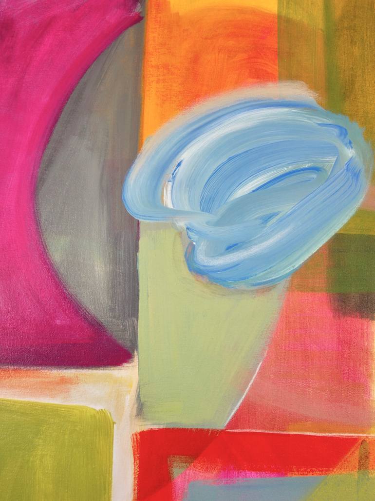 Original Abstract Expressionism Abstract Painting by Michelle Louis