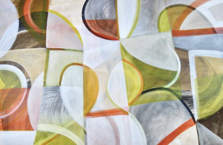 Original Abstract Expressionism Abstract Paintings by Michelle Louis