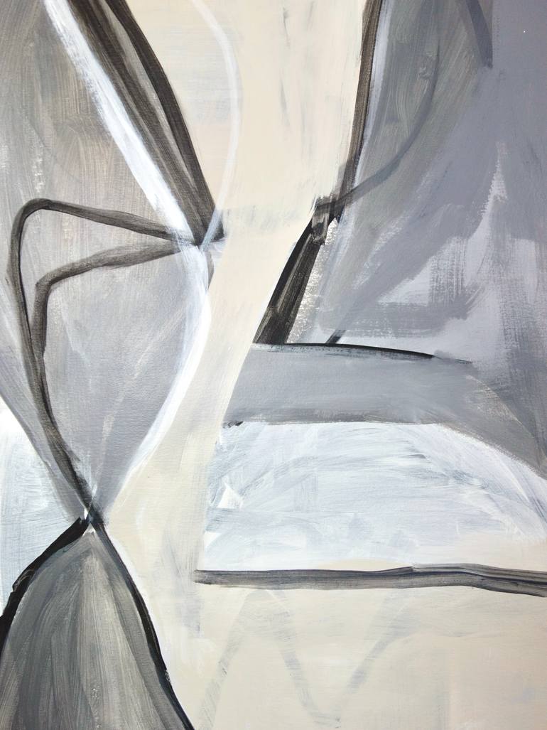 Original Abstract Expressionism Abstract Painting by Michelle Louis