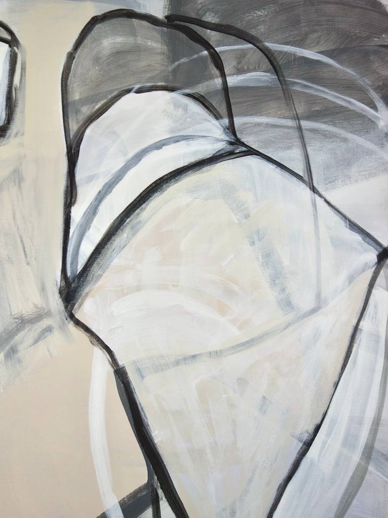 Original Abstract Expressionism Abstract Painting by Michelle Louis