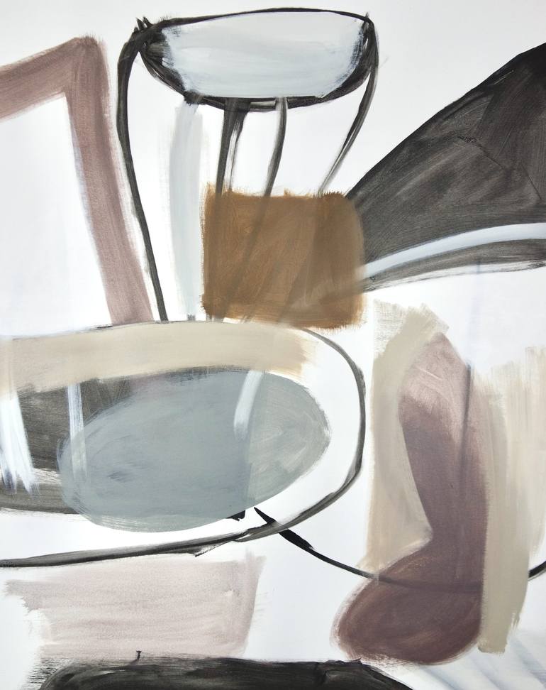 Original Abstract Expressionism Abstract Paintings by Michelle Louis