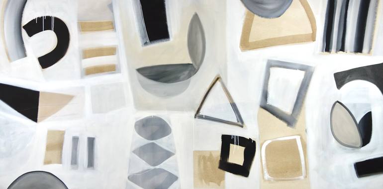 Original Abstract Expressionism Abstract Paintings by Michelle Louis
