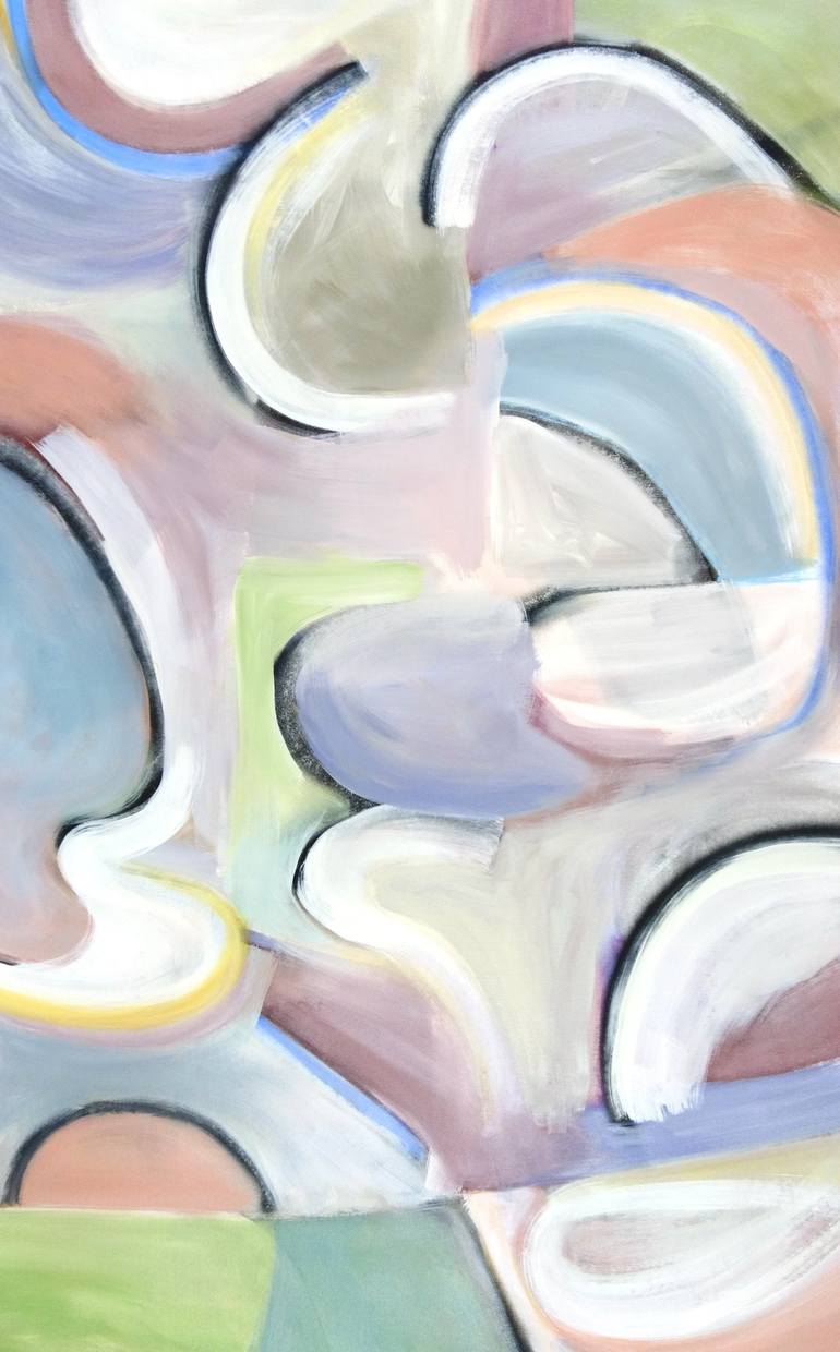Original Abstract Expressionism Abstract Paintings by Michelle Louis