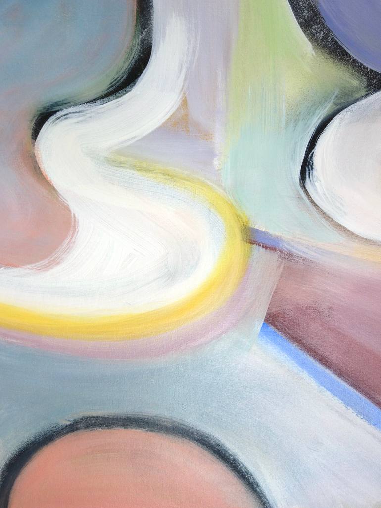 Original Abstract Expressionism Abstract Painting by Michelle Louis