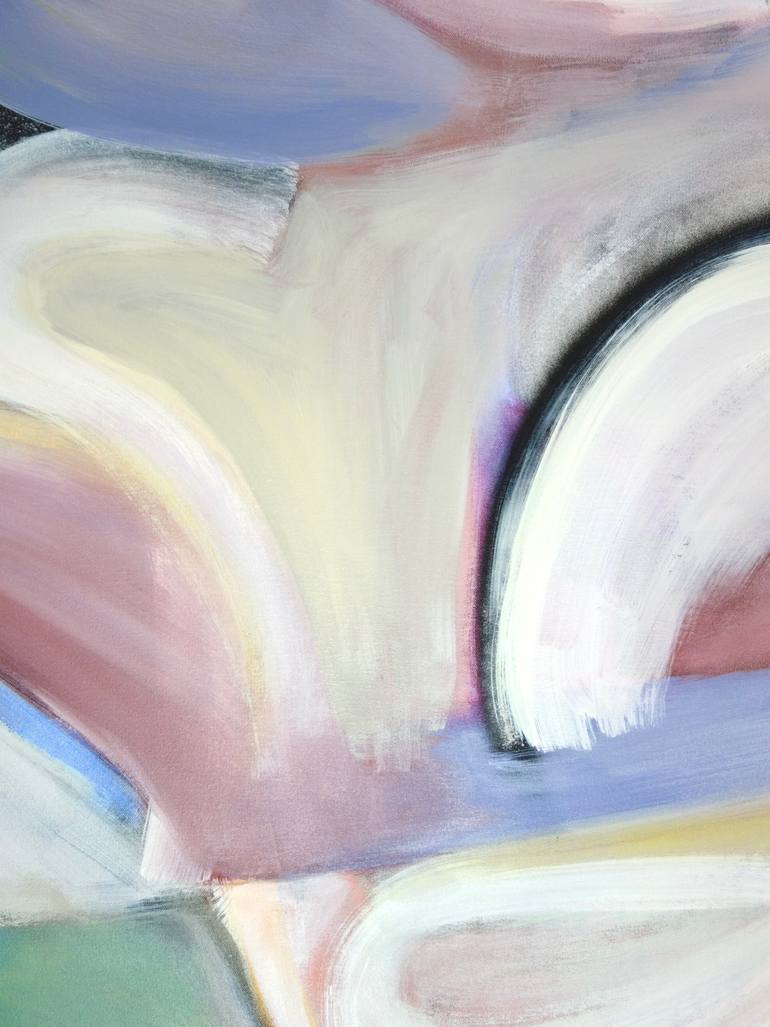 Original Abstract Expressionism Abstract Painting by Michelle Louis