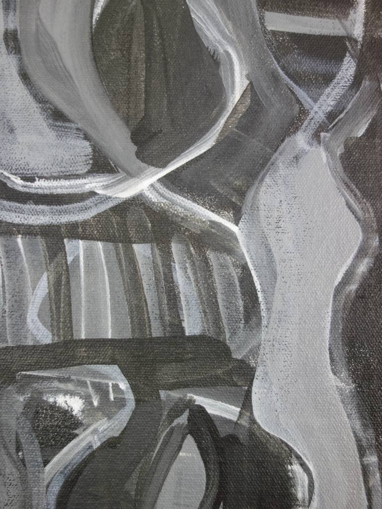 Original Abstract Expressionism Abstract Painting by Michelle Louis