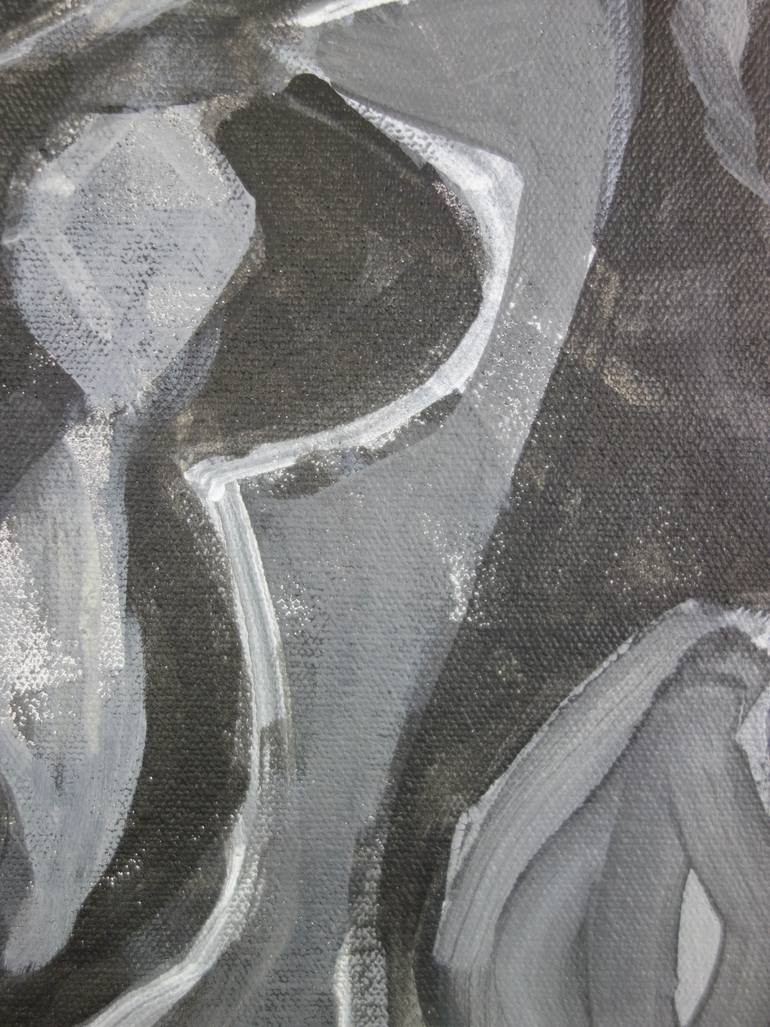 Original Abstract Expressionism Abstract Painting by Michelle Louis