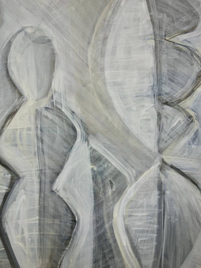 Original Abstract Expressionism Abstract Painting by Michelle Louis