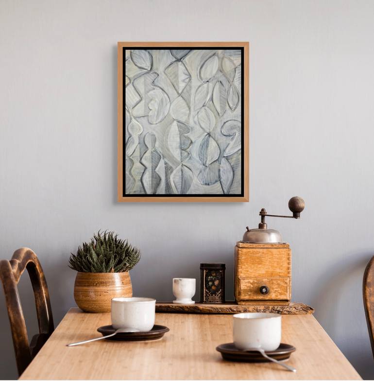 Original Abstract Expressionism Abstract Painting by Michelle Louis