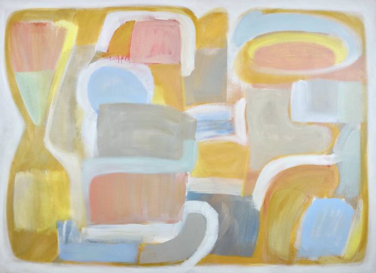 Original Abstract Expressionism Abstract Paintings by Michelle Louis