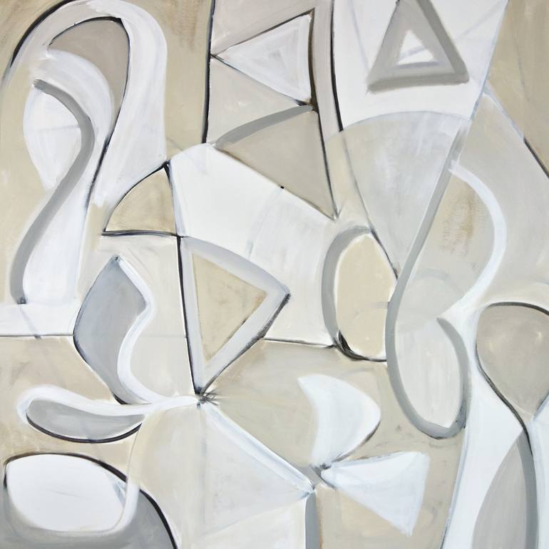 Original Abstract Expressionism Abstract Paintings by Michelle Louis