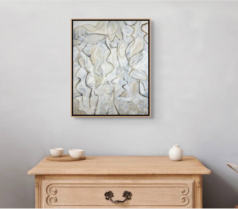 Original Abstract Expressionism Abstract Painting by Michelle Louis