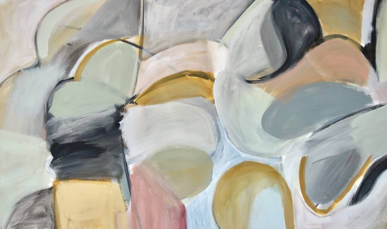 Original Abstract Expressionism Abstract Paintings by Michelle Louis