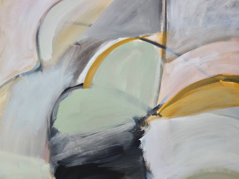 Original Abstract Expressionism Abstract Painting by Michelle Louis