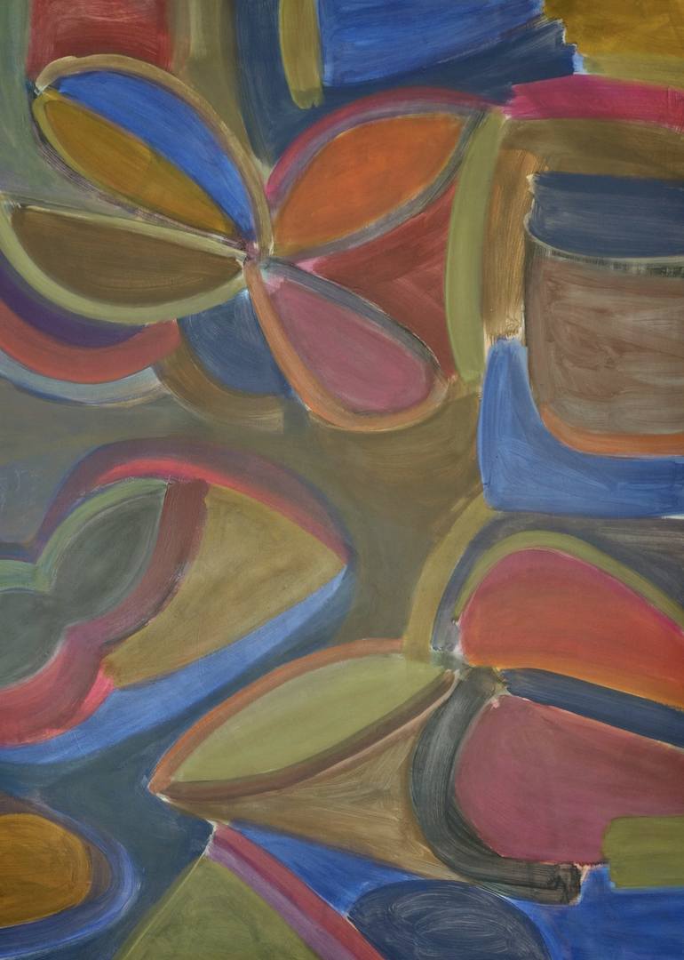 Original Abstract Expressionism Abstract Paintings by Michelle Louis