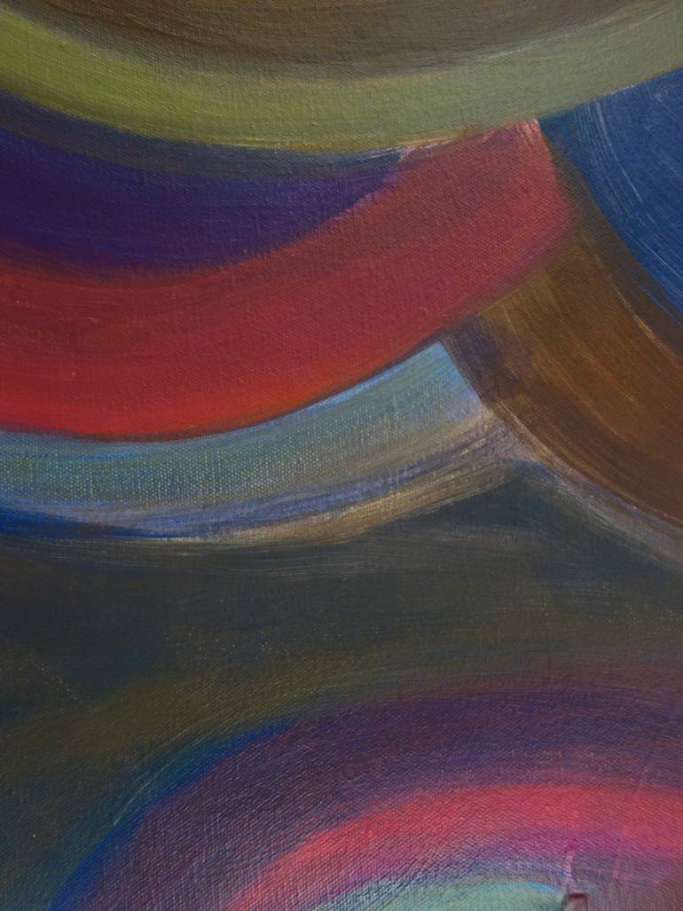 Original Abstract Expressionism Abstract Painting by Michelle Louis