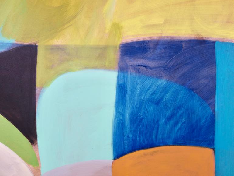 Original Abstract Expressionism Abstract Painting by Michelle Louis