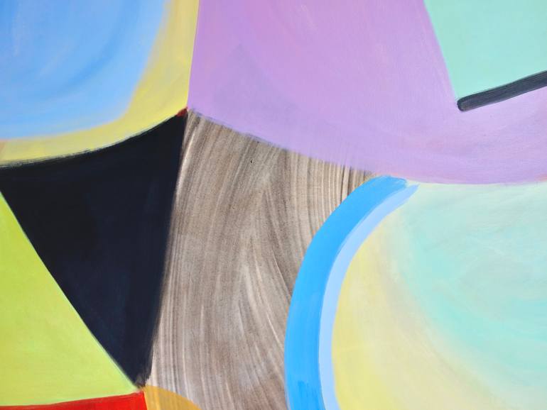 Original Abstract Expressionism Abstract Painting by Michelle Louis