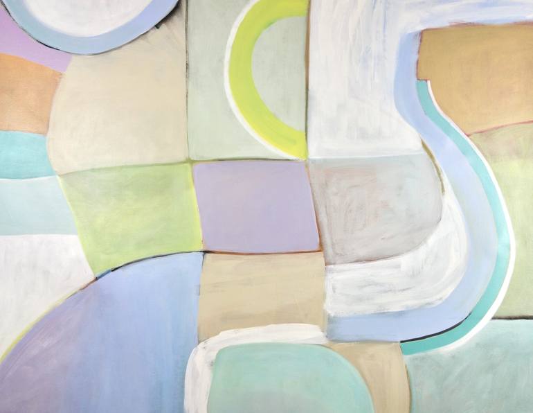 Original Abstract Expressionism Abstract Paintings by Michelle Louis
