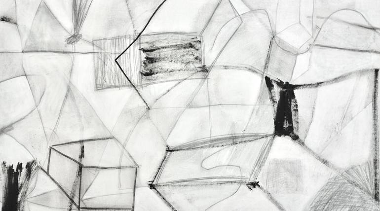 Original Abstract Expressionism Abstract Mixed Media by Michelle Louis