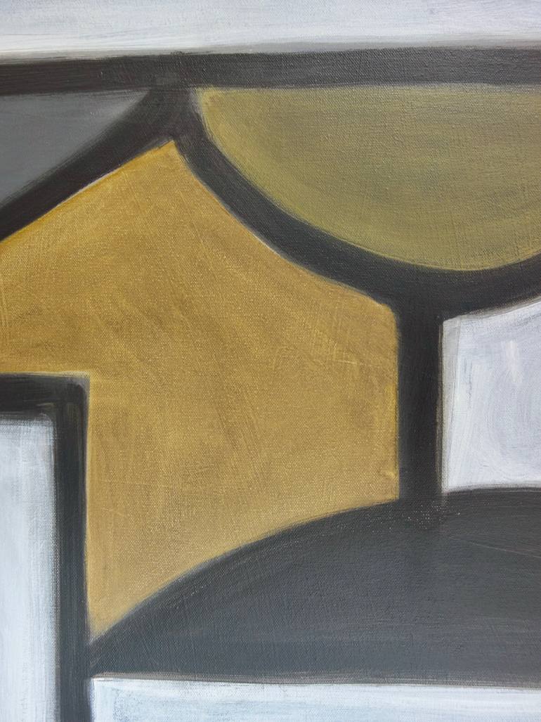 Original Art Deco Abstract Painting by Michelle Louis
