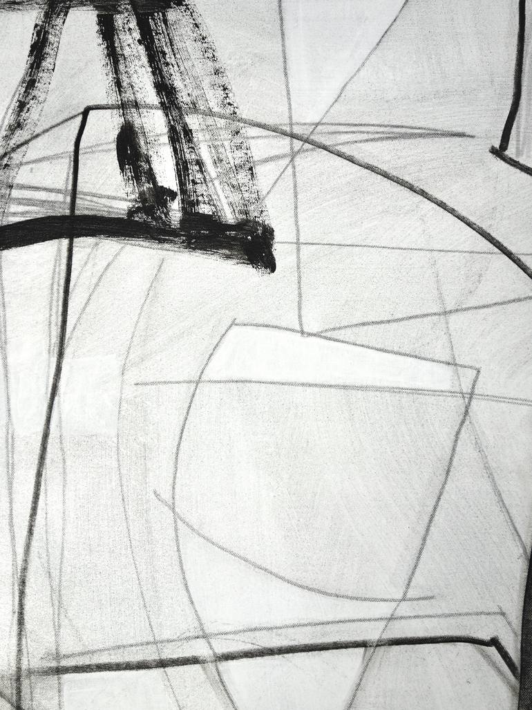 Original Abstract Expressionism Abstract Mixed Media by Michelle Louis