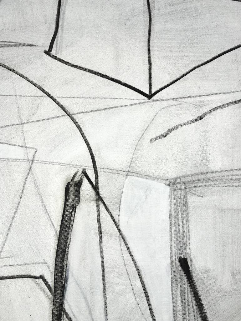 Original Abstract Expressionism Abstract Mixed Media by Michelle Louis