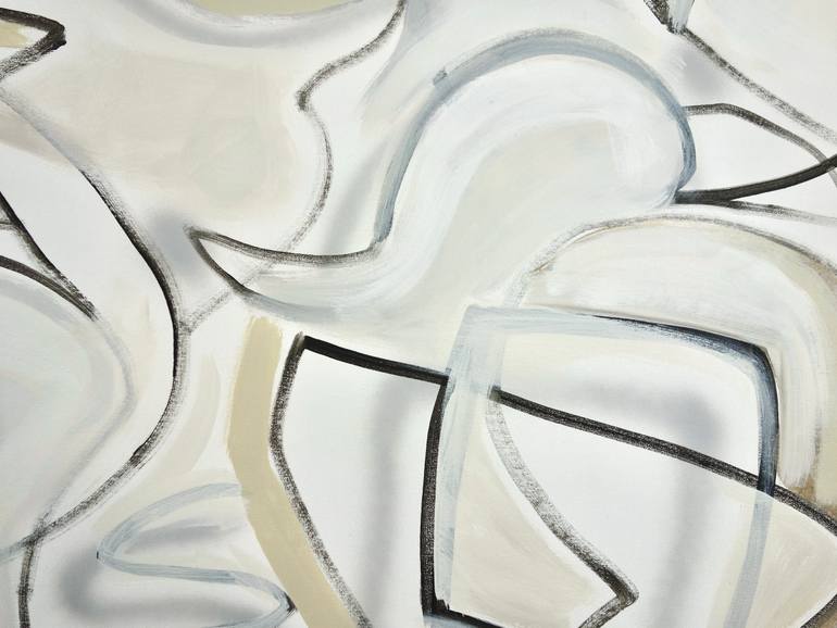 Original Abstract Expressionism Abstract Painting by Michelle Louis