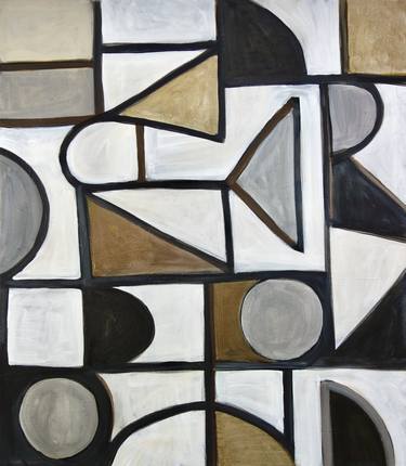 Original Art Deco Abstract Paintings by Michelle Louis