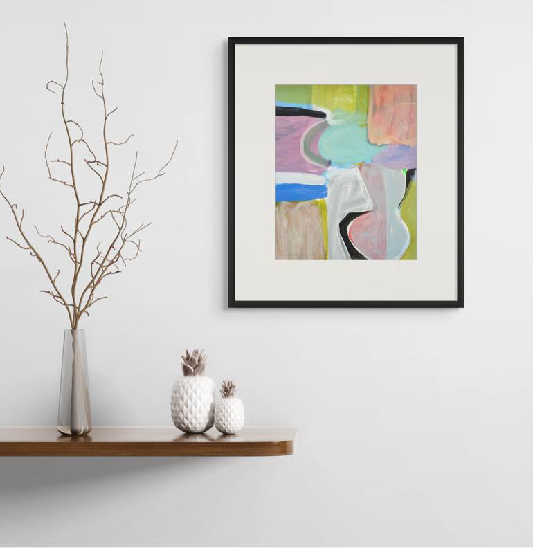 Original Abstract Still Life Painting by Michelle Louis