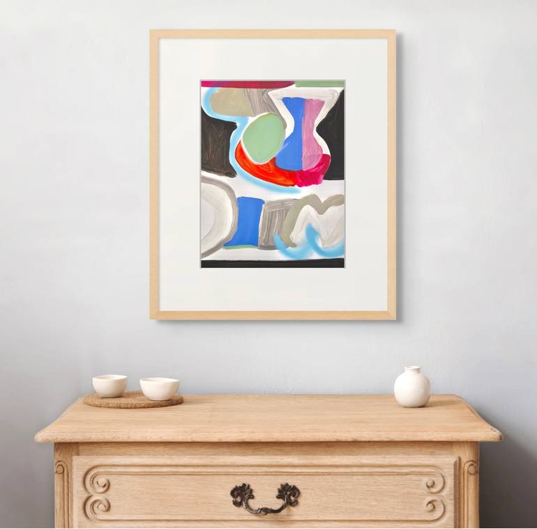 Original Abstract Still Life Painting by Michelle Louis