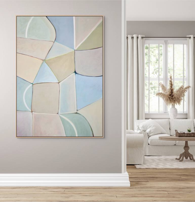 Original Contemporary Abstract Painting by Michelle Louis